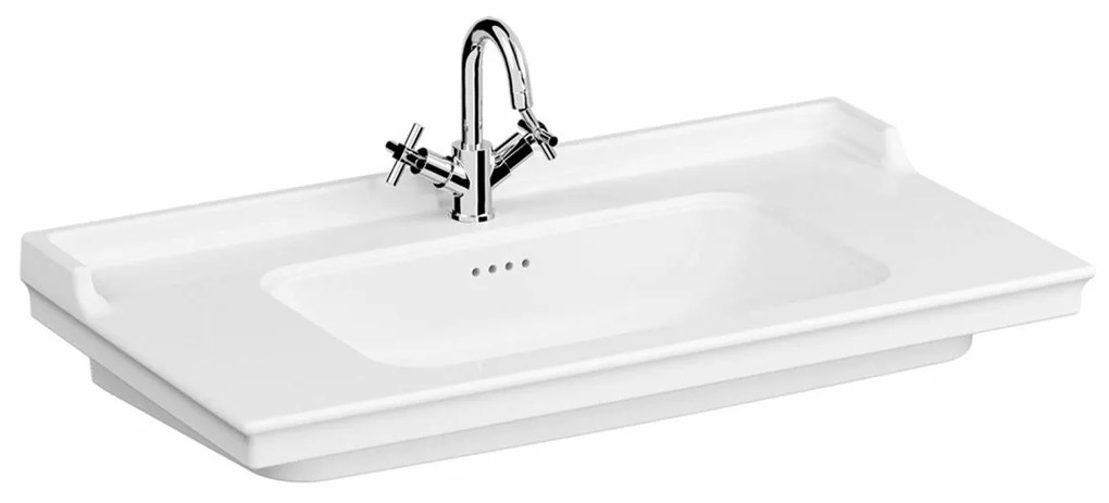 Umývadlo VitrA Ricordi 80x53 cm otvor pre batériu uprostred 7802-003-0001