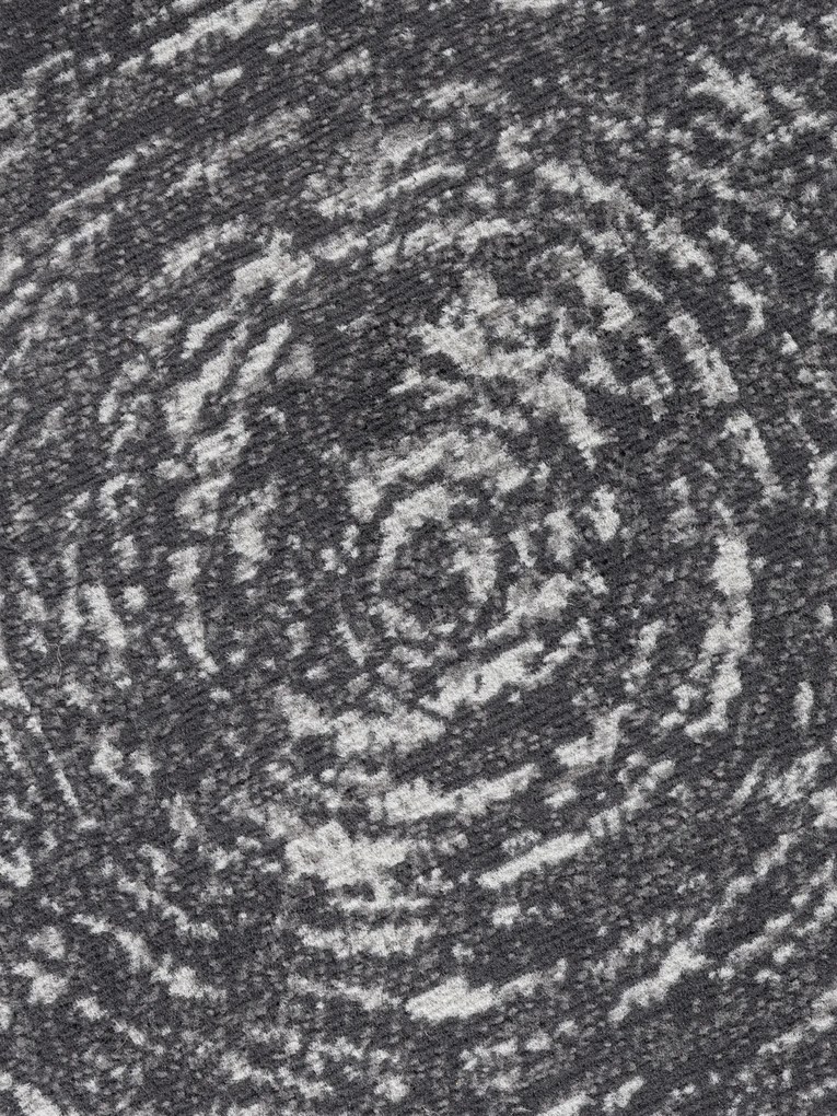 Hanse Home, Kusový koberec Gloria Cavallo 106257 Grey kruh, 120x120 (priemer) kruh, šedá, chodba / predsieň