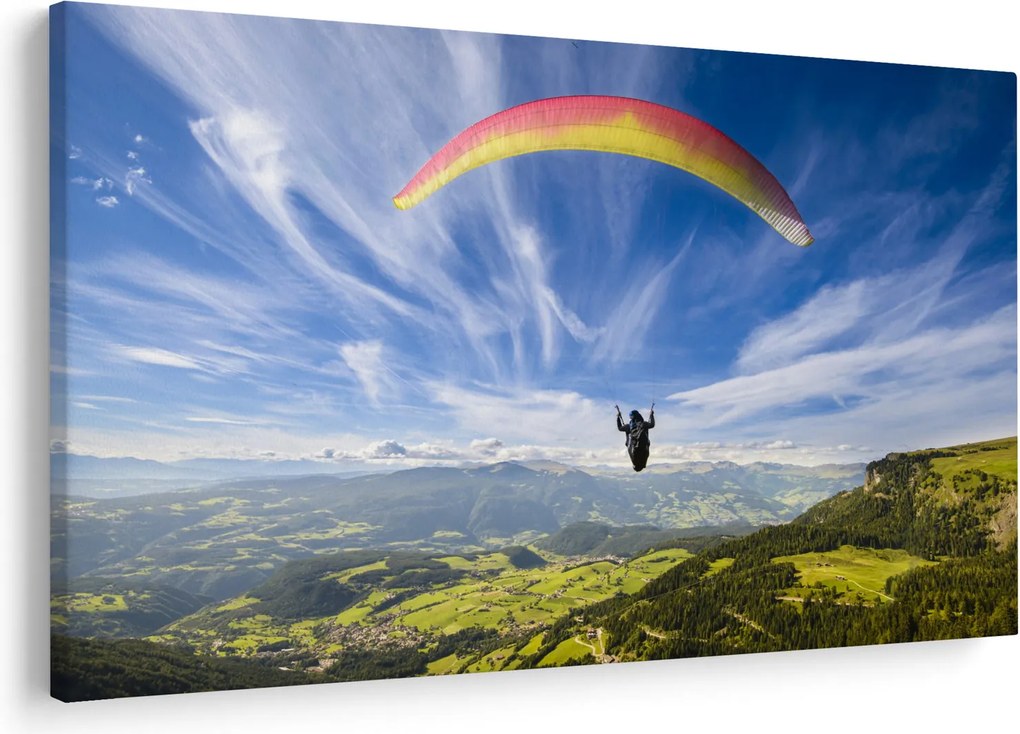 Obraz - Paragliding (90x60 cm)