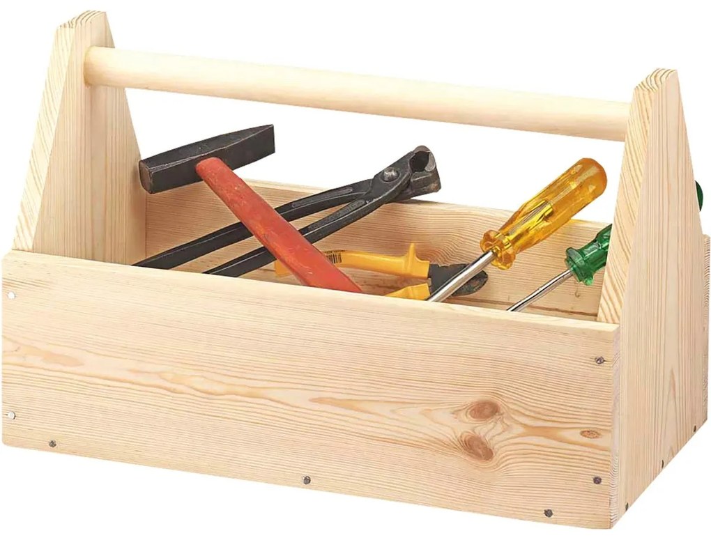 Kesper 69576 Box na náradie borovica 42 x 21 x 26 cm