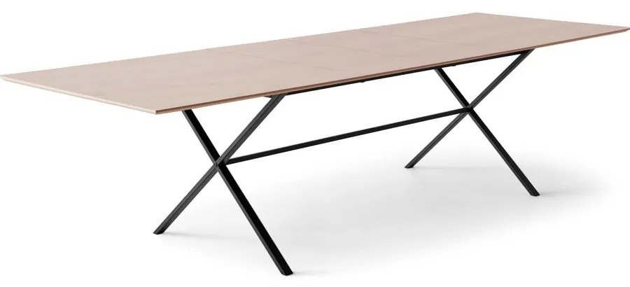 Rozkladací jedálenský stôl s doskou v dubovom dekore a prídavnou doskou 90x165 cm Meza – Hammel Furniture