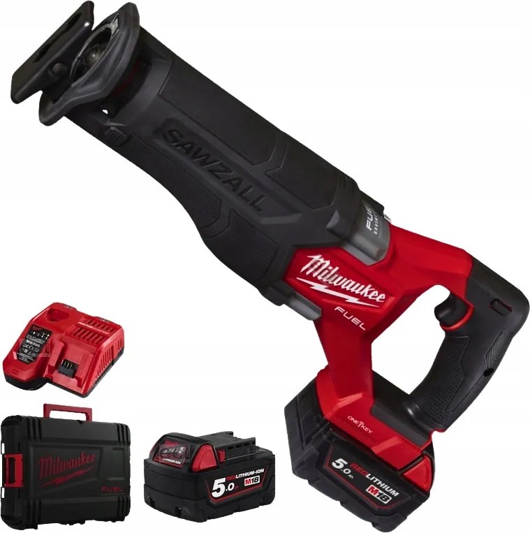Milwaukee M18 ONEFSZ-502X Šabľová píla líška 2x5,0Ah One-key 4933478294