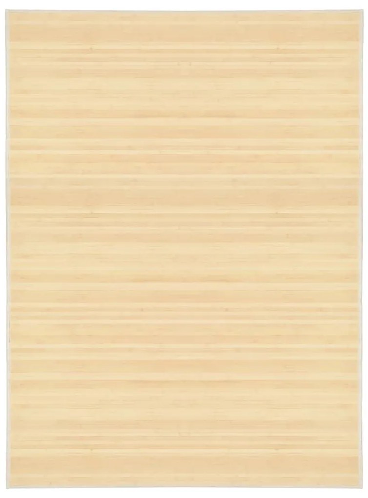 vidaXL Koberec, bambus 195x300 cm, prírodná farba
