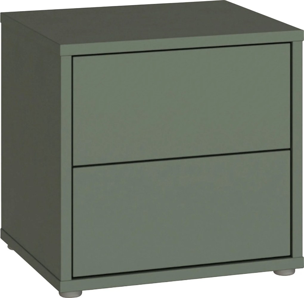 XXXLutz NOČNÝ STOLÍK, šalviovozelená, 50/48/42 cm Carryhome - Online Only spálne - 000687018384