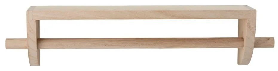 Bloomingville Drevená polica / vešiak Mingus 60 cm