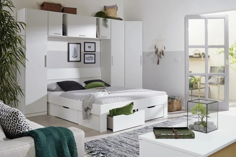 Posteľ Flexx 140x200 cm, biela