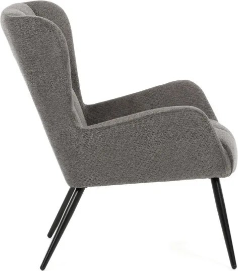 Kreslo sivé AK-H9206 GREY2