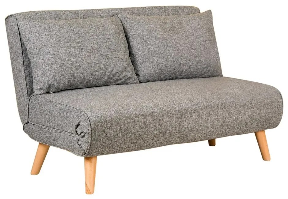 Sivá rozkladacia pohovka 120 cm Folde – Artie