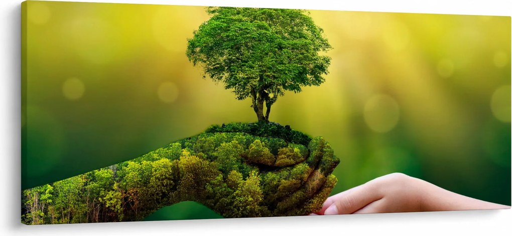 Obraz - Matka krajiny (120x50 cm)
