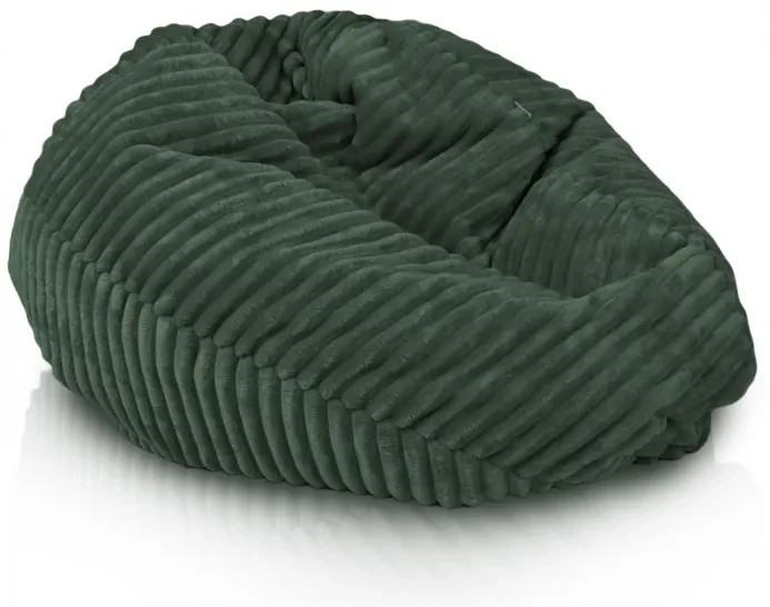 Sedací vak Bag Sako Stripe XXL Farba: Zelený