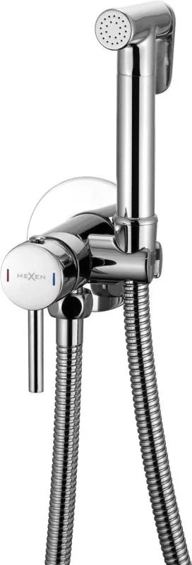 Mexen Elba bidetová podomietková batéria v bodovej sade, Chrómová - 7599250-00