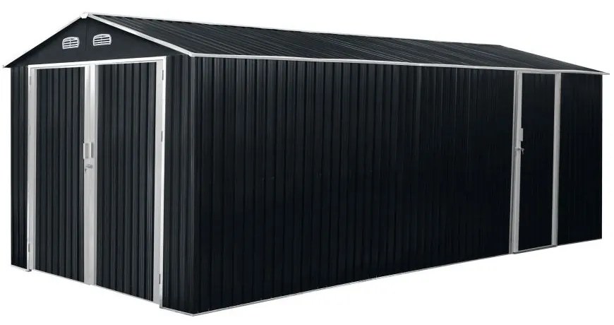 Záhradný domček / garáž AVENBERG 6.02 x 3 m ANTRACIT CG-K2010-B
