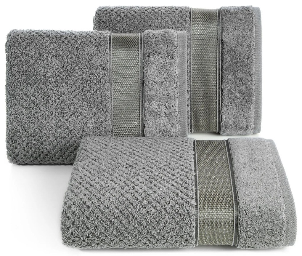 BAVLNENÝ UTERÁK MILAN2 30X50 CM SIVÁ