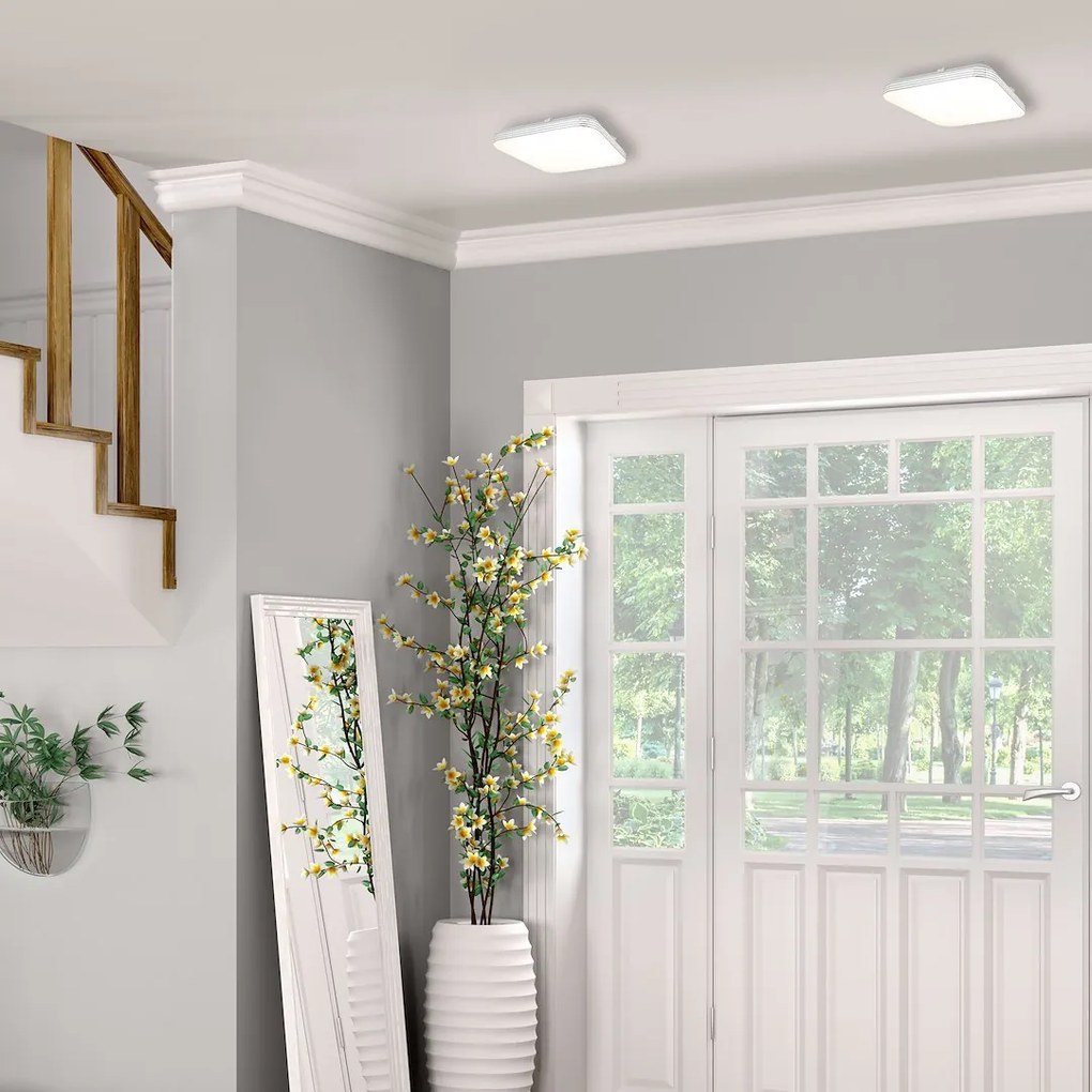 Stropné LED svietidlo Ajax, 1x LED 11w, 4000k, w