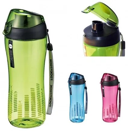 LOCKnLOCK Športová fľaša na pitie 550 ml, zelená