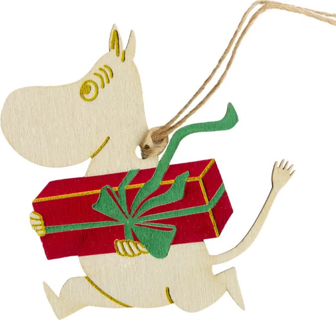 Vianočná dekorácia Moomin My, preglejka