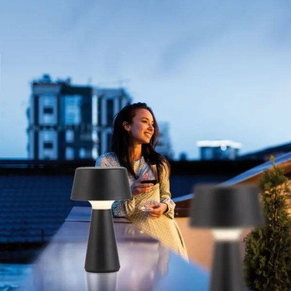 JUST LIGHT. 19260-18 - LED Stmievateľná vonkajšia lampa ABERA LED/3W/3,7V IP54