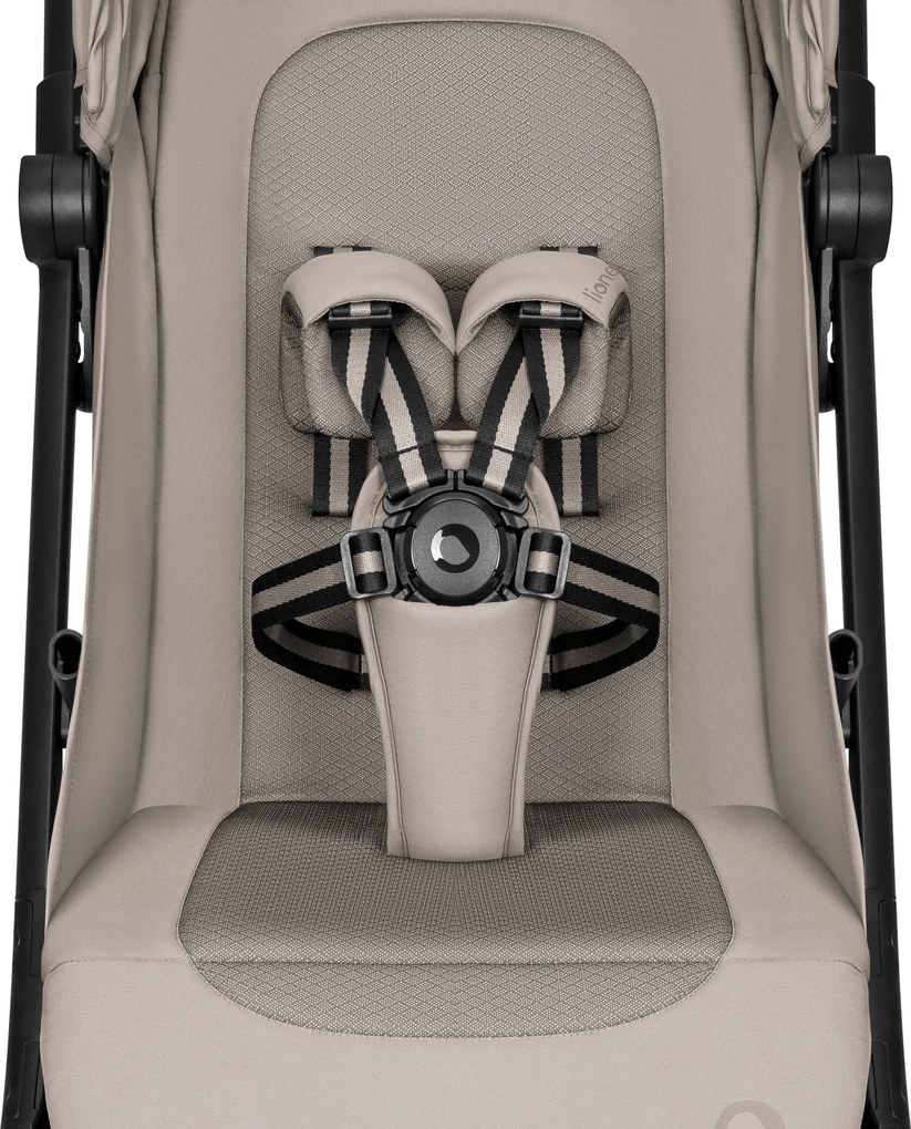 Lionelo SIA Ľahký športový kočík do lietadla Farba: Beige Taupe