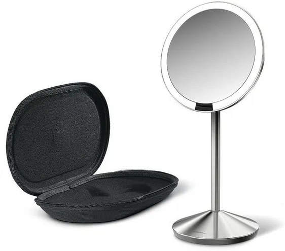 Cestovné zrkadlo Simplehuman, nerez