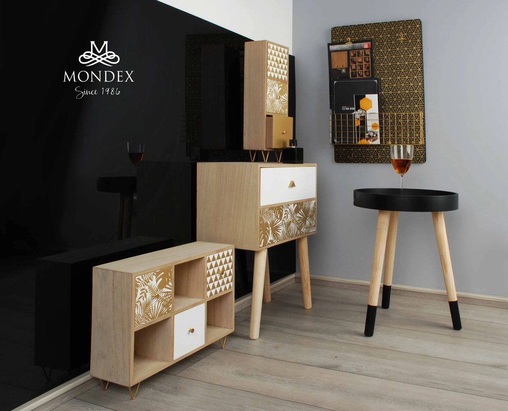 Tabule s policí SARA zlatá/černá