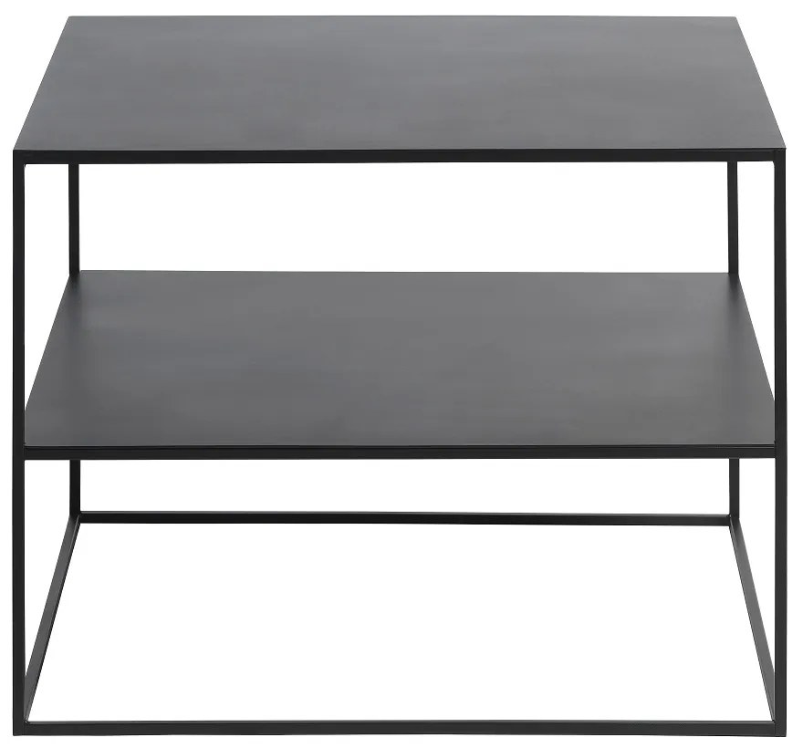 Dizajnový konferenčný stolík Kalean 65 cm čierny