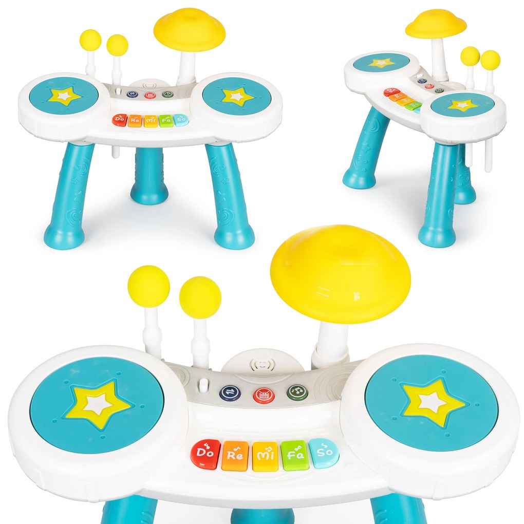 WELLHOX Bubón a klavír pre deti - hračka 2v1