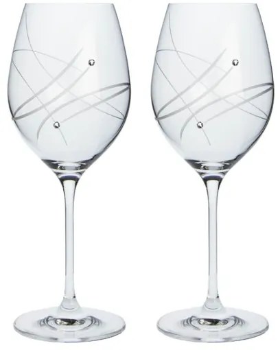 Celebration crystals Poháre na víno CRYSTALS MODERN 470 ml, 2 ks