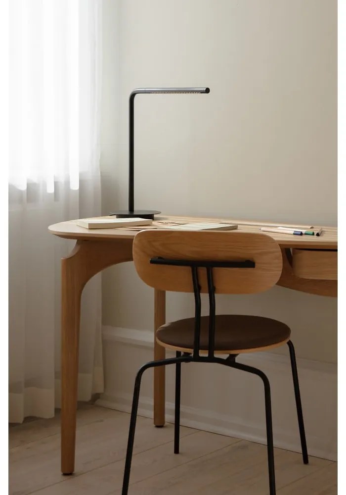Čierna kovová LED stmievateľná stolová lampa (výška 46 cm) Omni Table – UMAGE