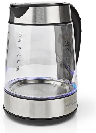 Nedis KAWK320EGS - Rýchlovarná kanvica 1,7 L 2200W/230V