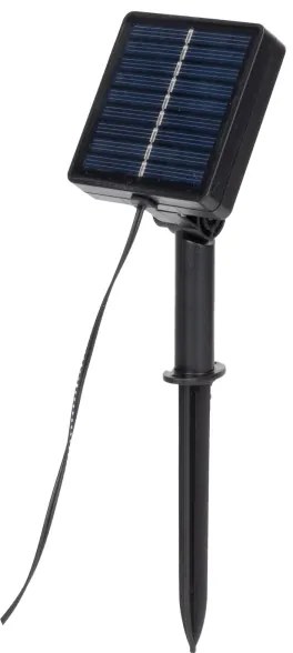 Aigostar - LED solárny reťazec 100xLED/12m IP65 teplá biela olive