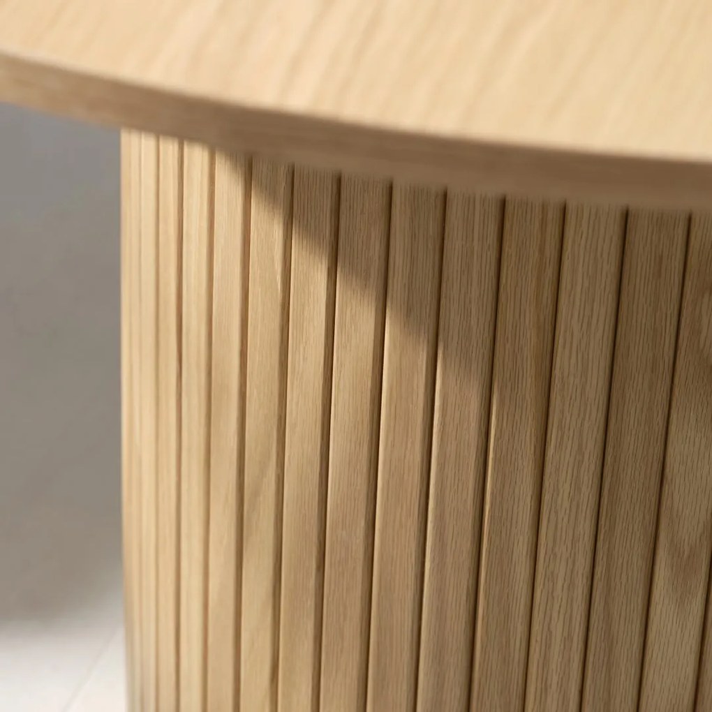 NOLA JEDÁLENSKÝ STÔL - Ø120 cm natural oak
