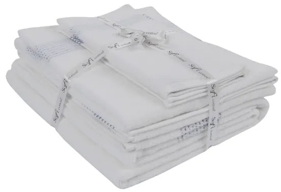 Soft Cotton Darčeková sada uterákov a osušiek AQUA