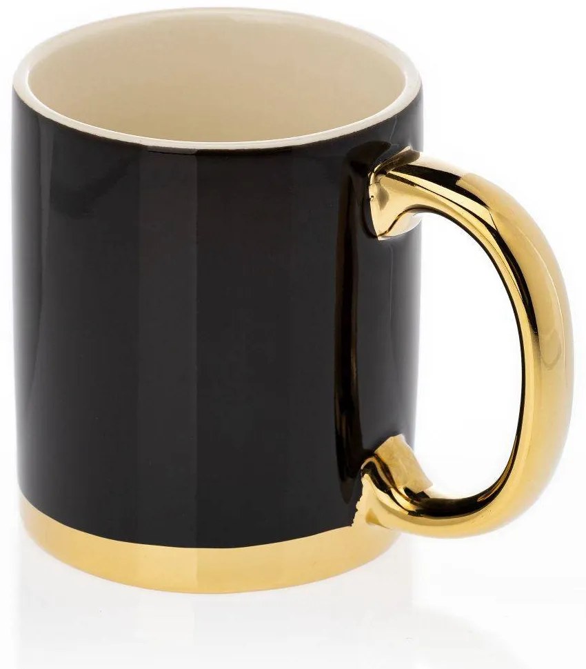 Keramický hrnček Lana Black 300 ml