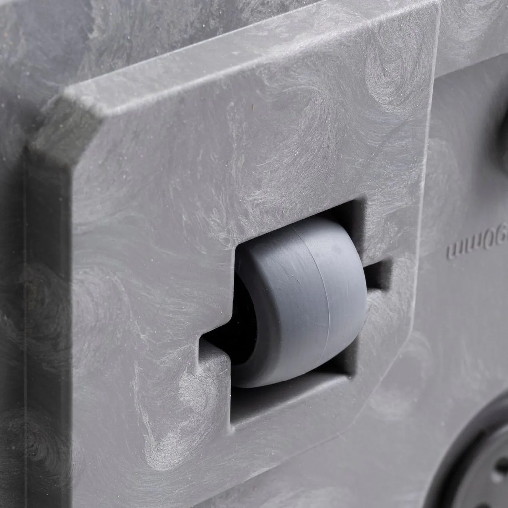 Květináč na kolečkách BETONIQUE 30x30 cm beton - výber z 8 prevedení