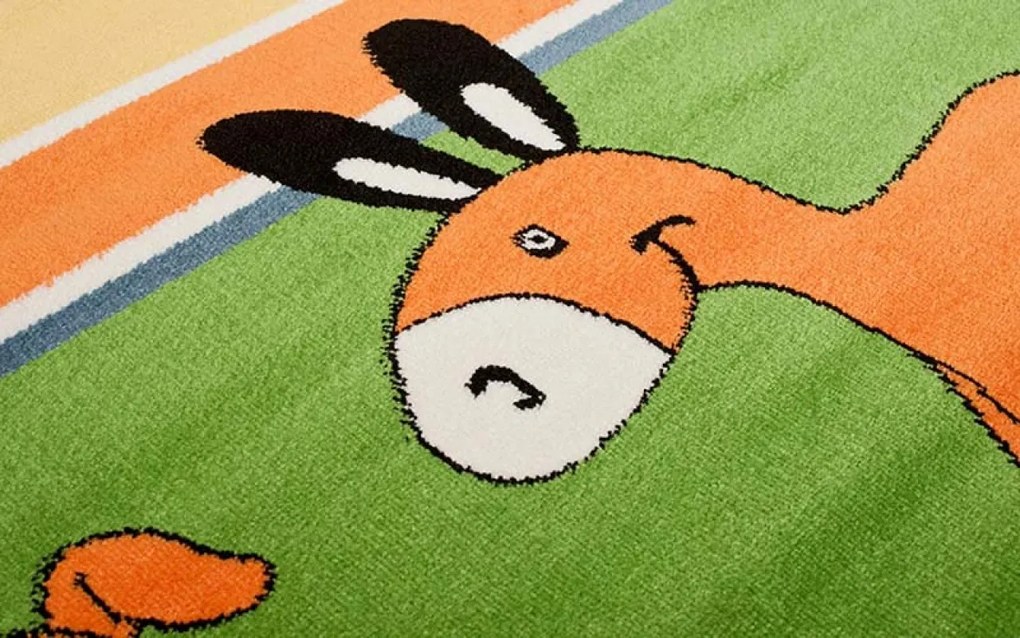 TA Koberec C798B ZELENÝ KINDER CFV