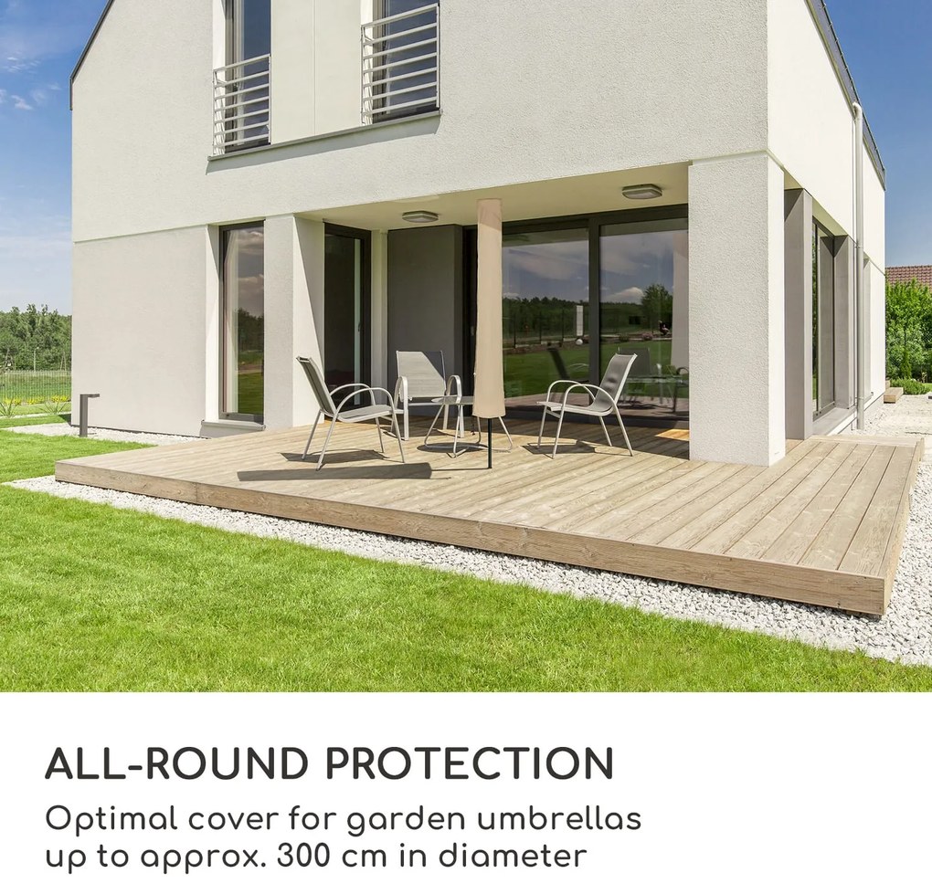 Blumfeldt Shield Premium, ochranný kryt na slnečníky, Ø do 300 cm, UV odolný