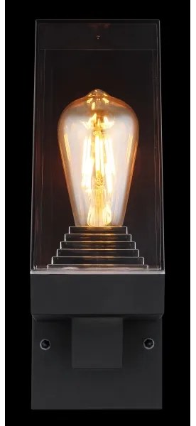 Globo 31370 - Vonkajšie nástenné svietidlo GABBA 1xE27/40W/230V IP44