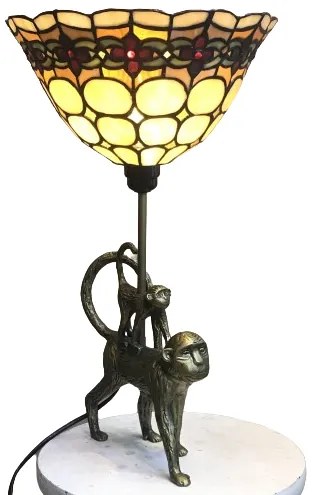 Lampa Tiffany AGENA MONKEYS