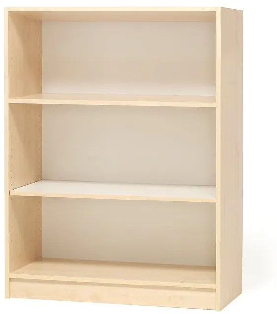 Knižnica THEO, 1250x1000x300 mm, breza