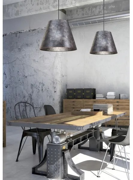 Luster na lanku PLATINO 1xE27/60W/230V