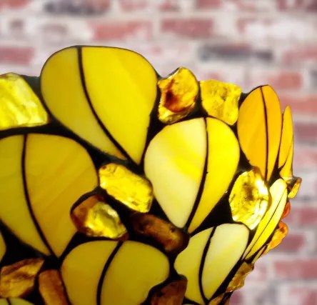 Nástenná jantár Tiffany 30*19 AMBER