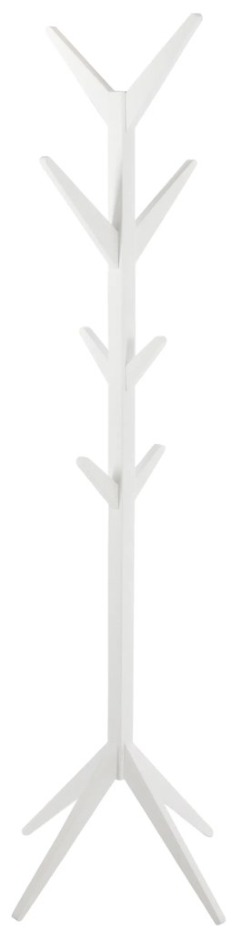 Ascot vešiakový stojan biely