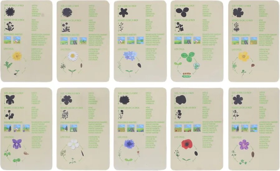 Vonkajšia hra Explorer Bag: Flowers – Esschert Design