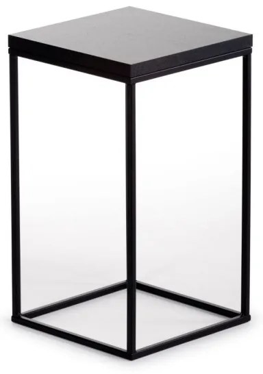 Stojan na kvety BASICLOFT 40x24 čierna