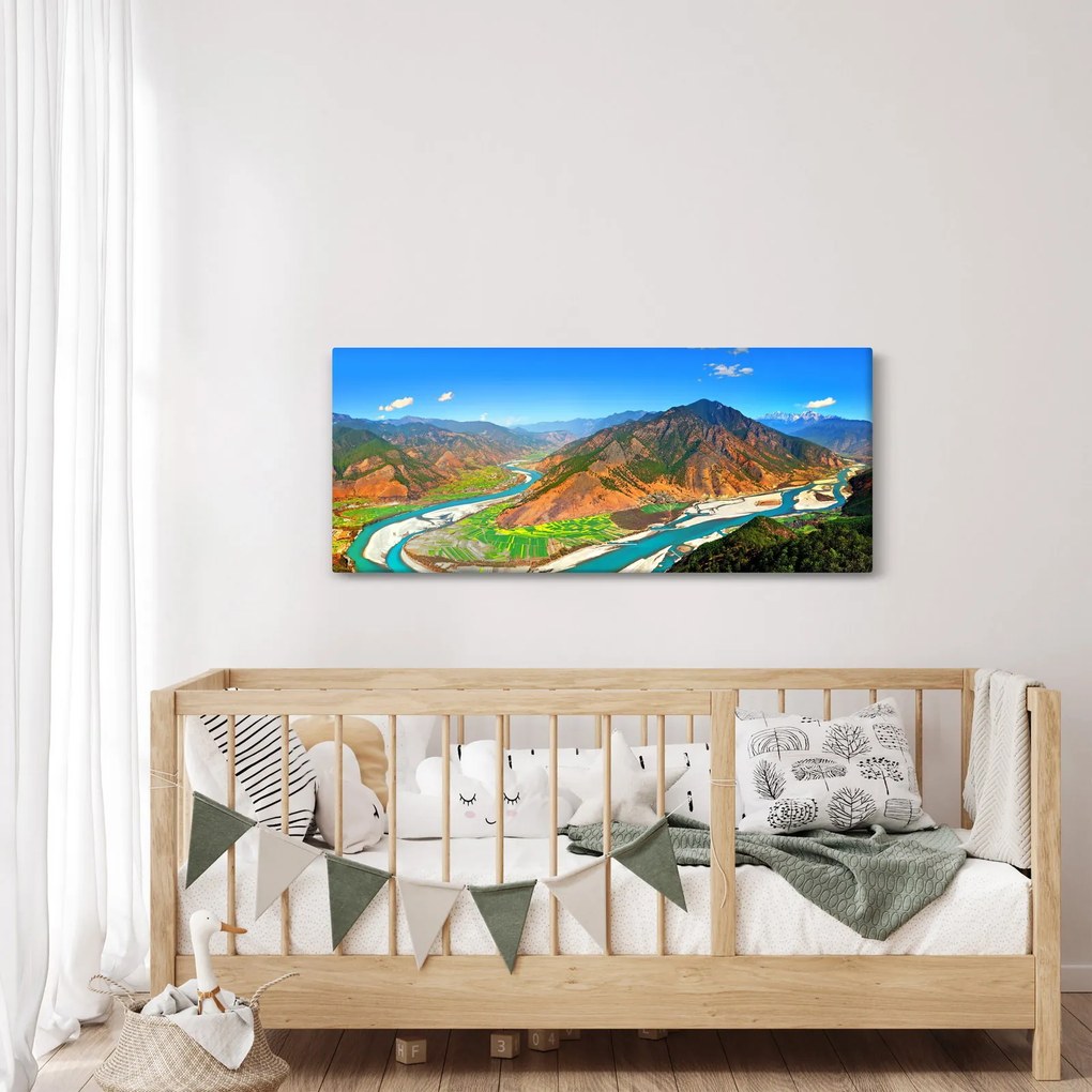Obraz - River Yangtze (120x50 cm)