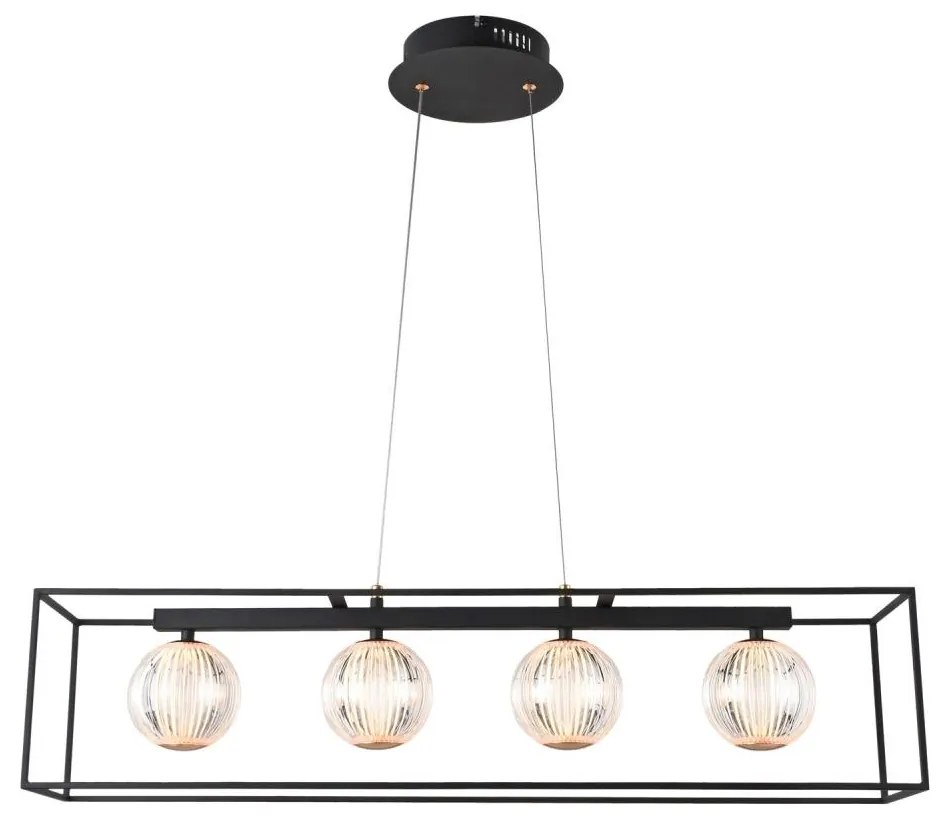 LED Luster na lanku LED/14W/230V 3000K