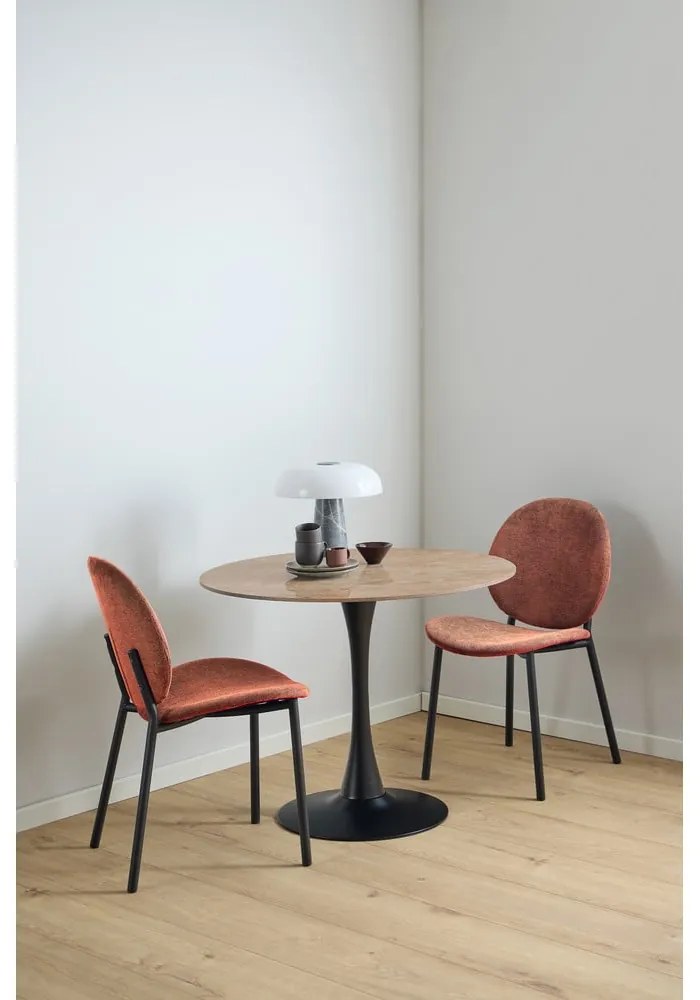 Terakotová jedálenská stolička Cliff – Actona