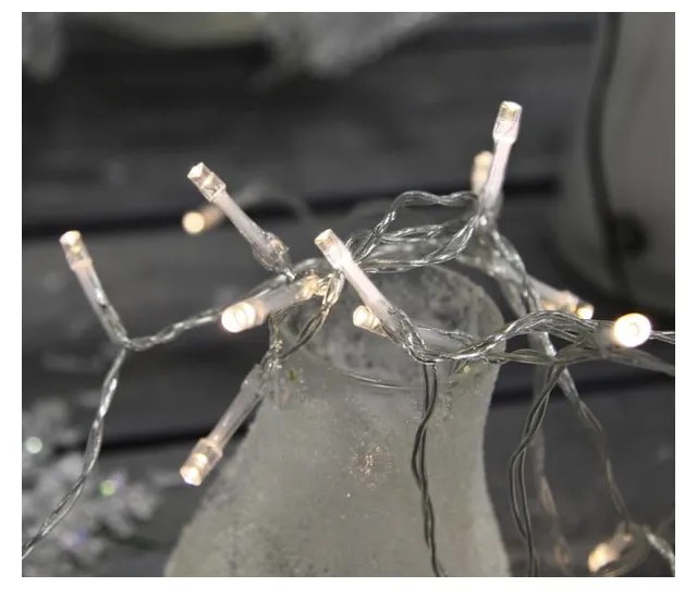 Svietiaca LED reťaz Star Trading Lighset Wintery, dĺžka 1,9 m