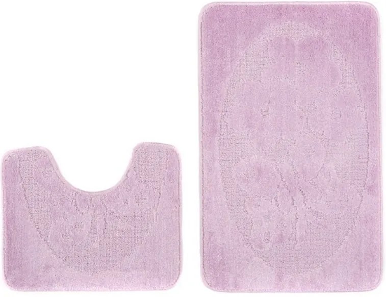 Kúpeľňové predložky 1125 fialové 2 ks, Šířky běhounů 100 cm