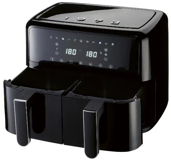 Silvercrest®  Teplovzdušná fritéza Retro 1973 Shlfd 2600 B1, čierna  (100392835)